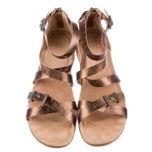 *UGG* #CabinCouture Sz 9 Bronze Gladiator Sandals EUC